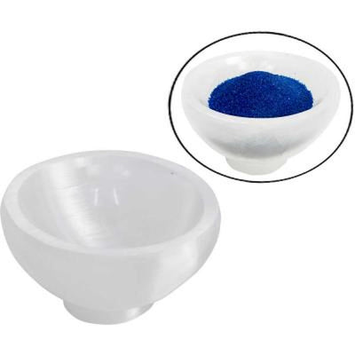 Selenite Round Offering Bowl