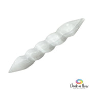 Selenite Swirl Wand