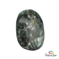 Seraphinite Pierced Pendant