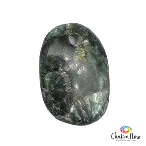 Seraphinite Pierced Pendant