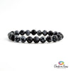 Snowflake Obsidian Bracelet 8mm