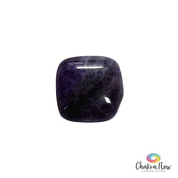 Square Amethyst Pierced Cabochon