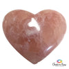Strawberry Calcite Heart
