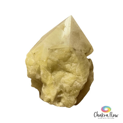 Top Polished Sulphur Quartz Generator