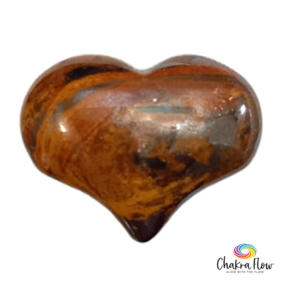 Tiger Iron Mini Puffy Heart