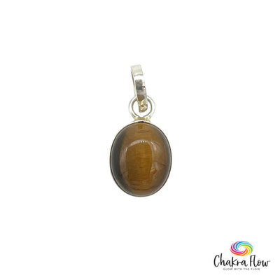 Tiger's Eye Sterling Silver Pendant