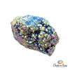 Titanium Aura Quartz Cluster