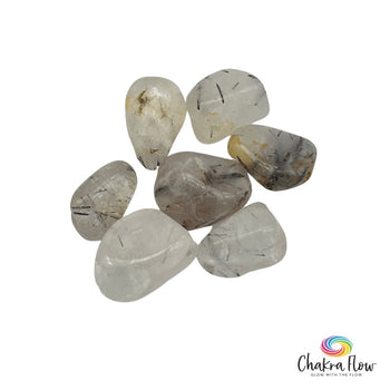 Tourmalinated Quartz Tumble