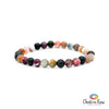 Multi-Tourmaline Bracelet 6mm