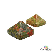 Unakite Pyramids