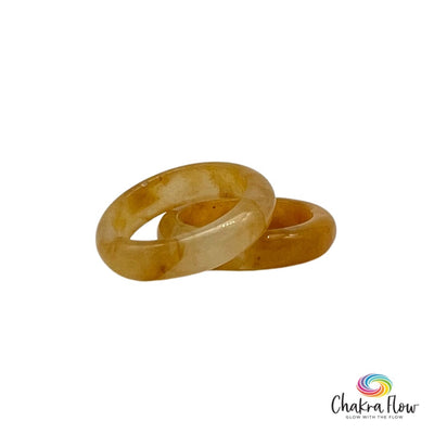 Yellow Aventurine Rings