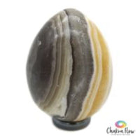 Zebra Calcite Egg