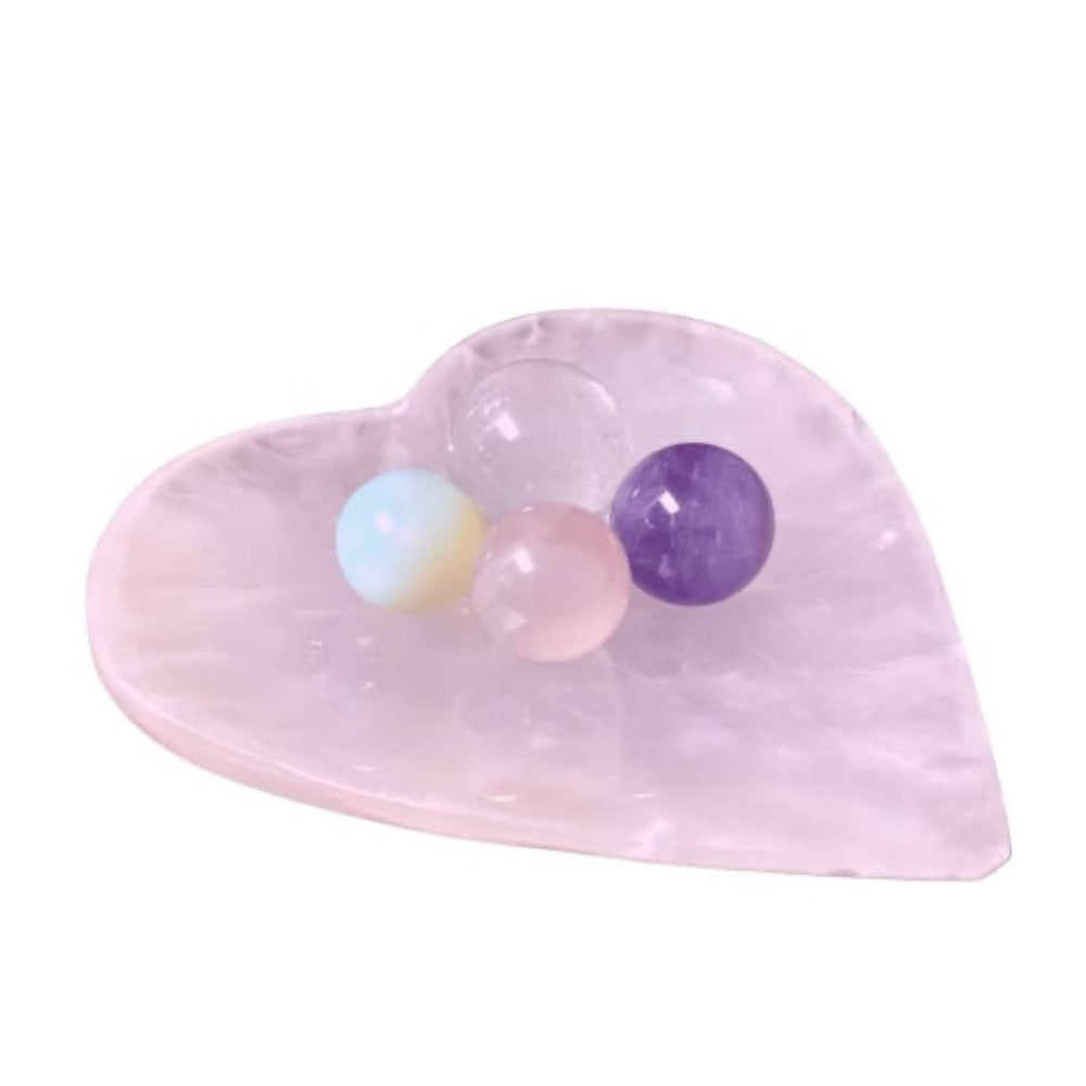 Pink Mangano Calcite Bowl
